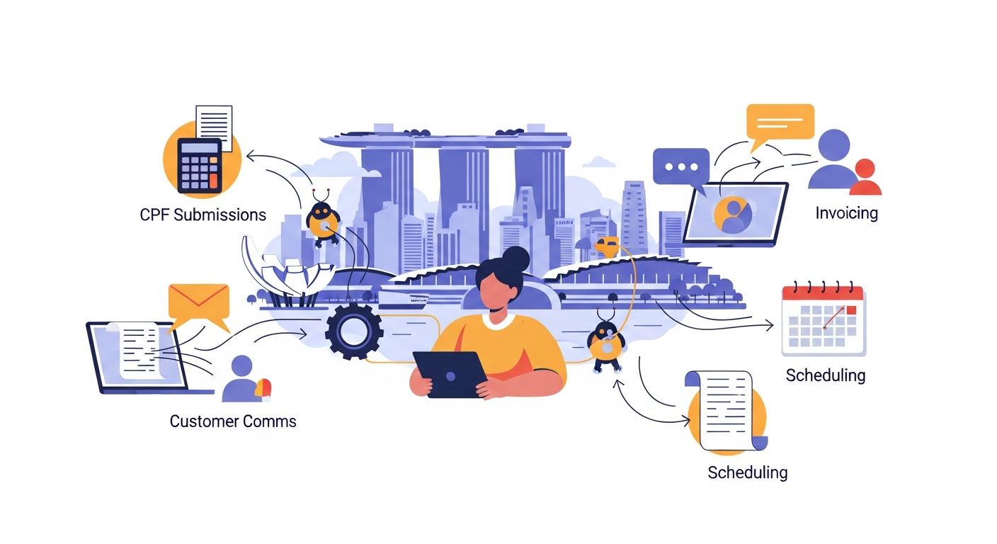 How to Automate Small Business Admin Tasks in Singapore (A Practical Guide for SME Owners)
